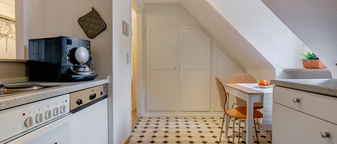 мансардная квартира Gräfelfing 04 кухня 9079