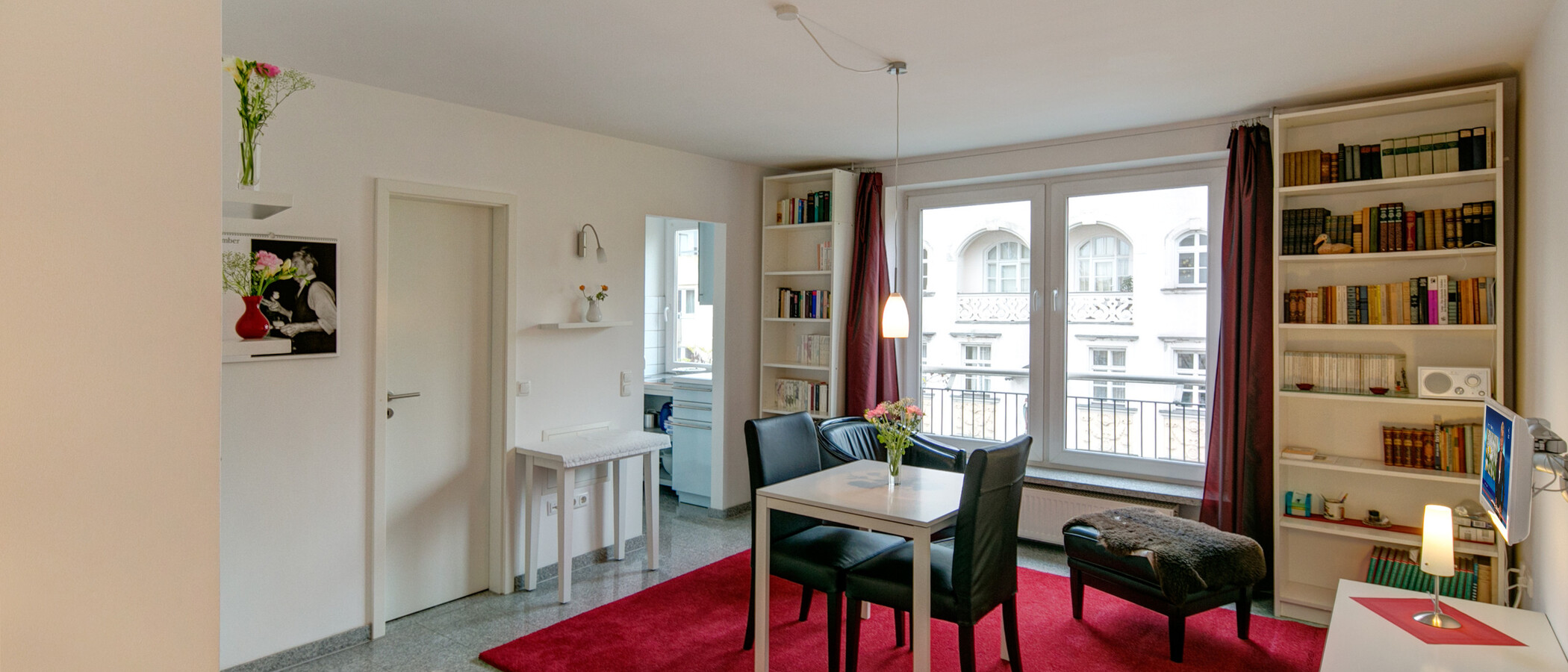 квартира München Glockenbachviertel 02 гостиная 9081