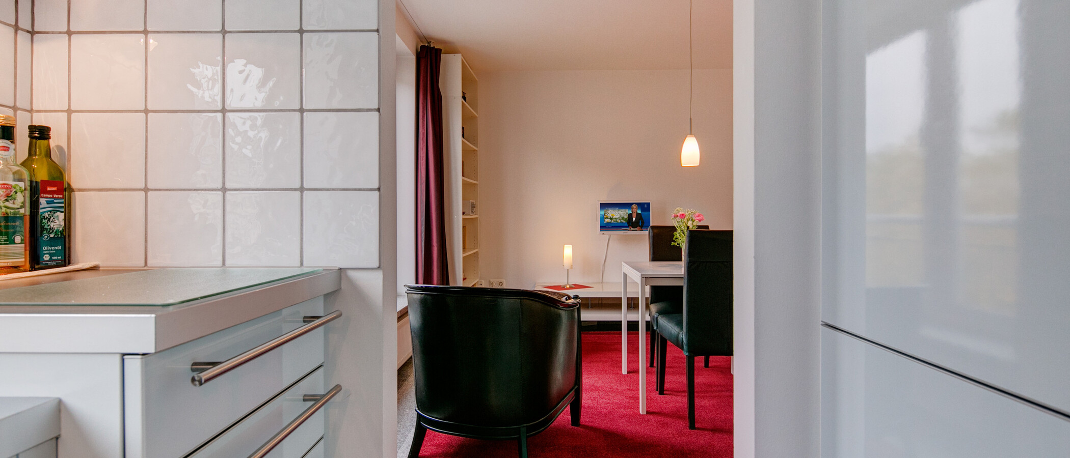 квартира München Glockenbachviertel 04 кухня 9081