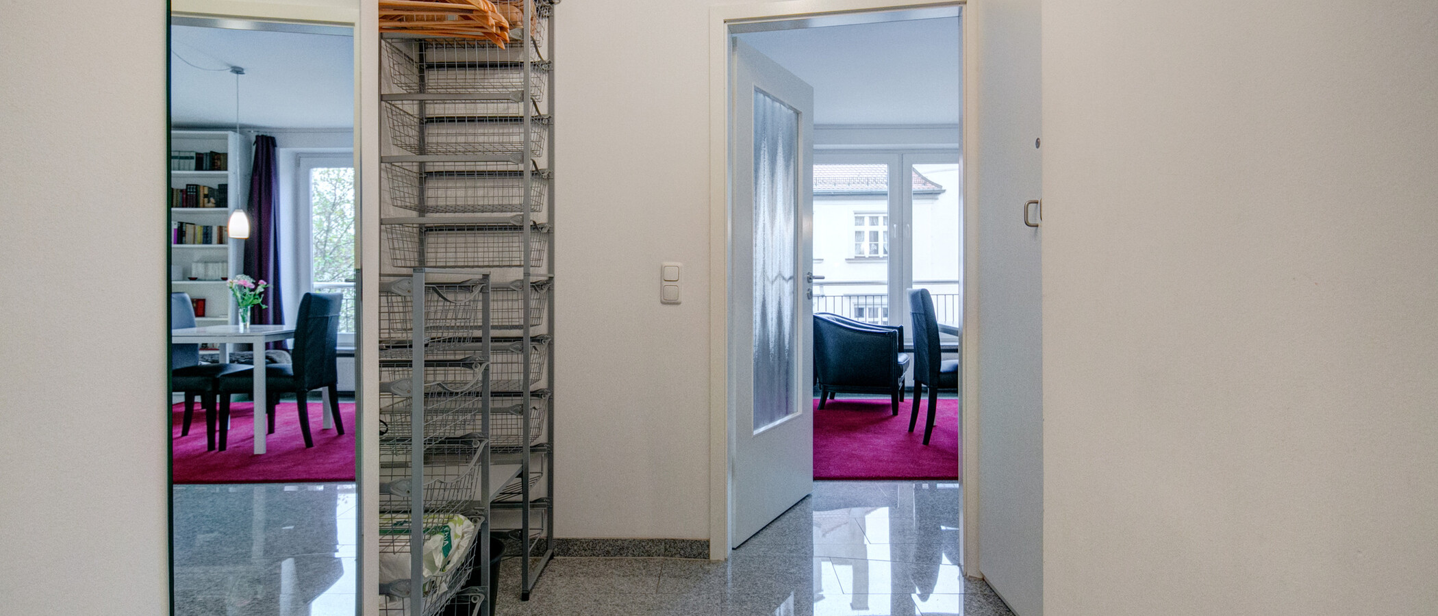 квартира München Glockenbachviertel 01 коридор 9081