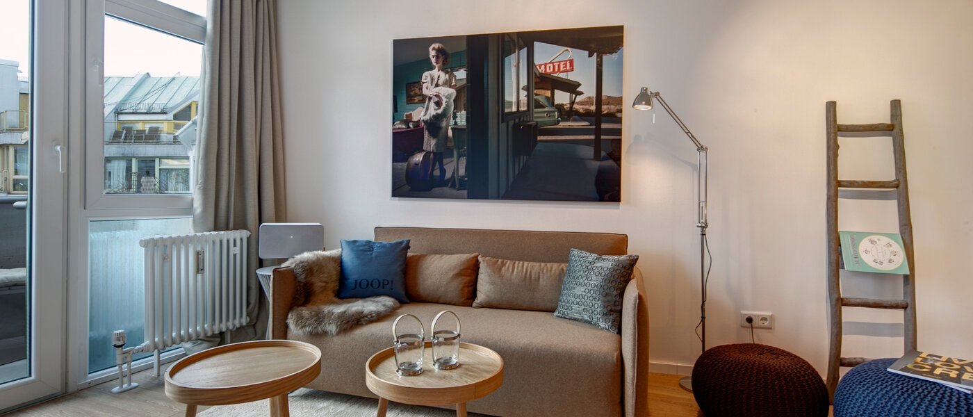 квартира München Maxvorstadt - Universitätsviertel 01 гостиная 9083