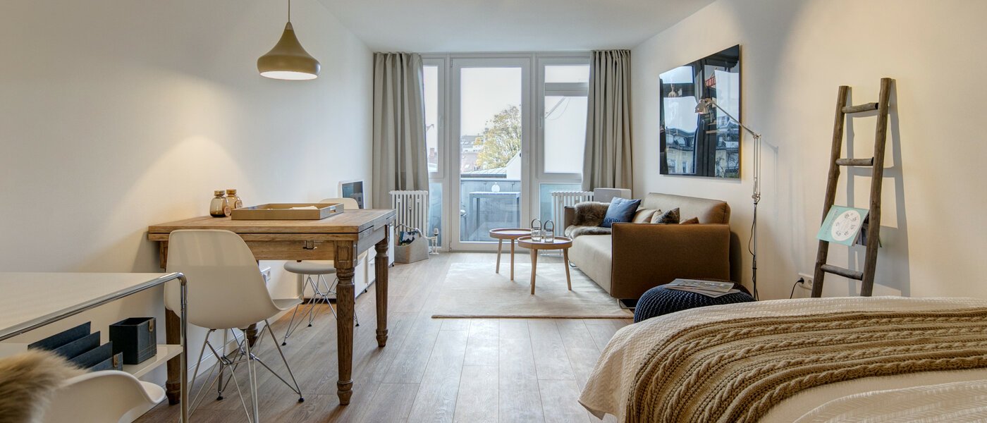 квартира München Maxvorstadt - Universitätsviertel 02 гостиная 9083