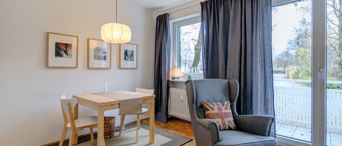 квартира München Harlaching 02 гостиная 9099