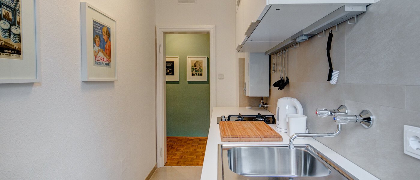 квартира München Harlaching 03 кухня 9099