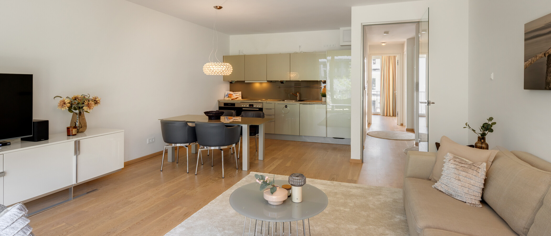 квартира München Maxvorstadt 02 жилое пространство 9128