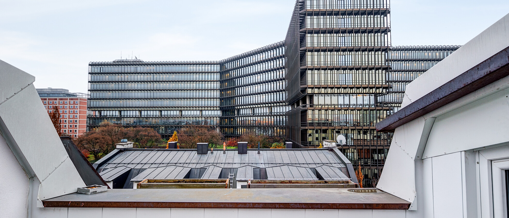 мансардная квартира München Gärtnerplatzviertel 02 вид из окна 9135