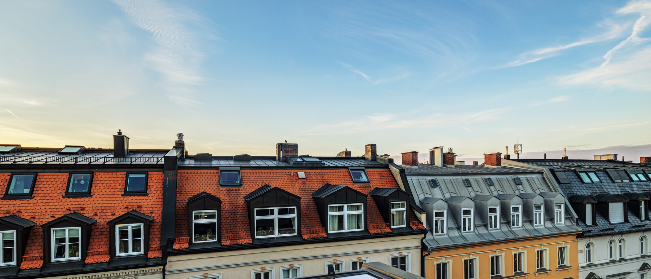 мансардная квартира München Gärtnerplatzviertel 04 вид из окна 9135