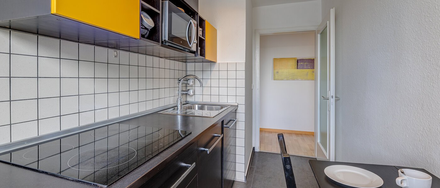 квартира München Waldtrudering 02 кухня 9176