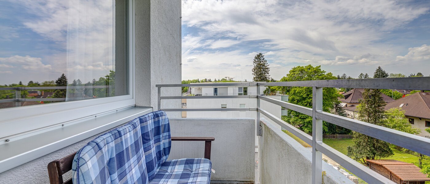 квартира München Waldtrudering 01 балкон 9176