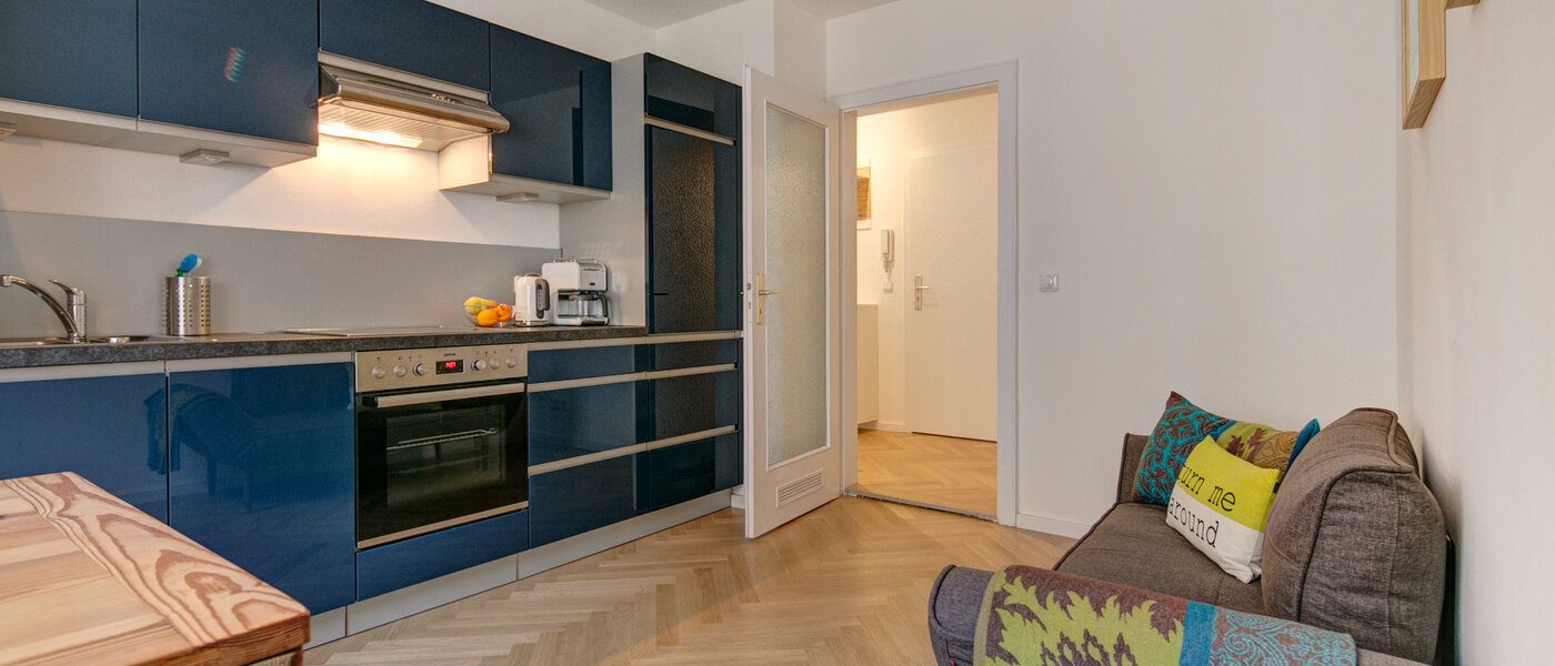 квартира München Glockenbachviertel 03 кухня 9181