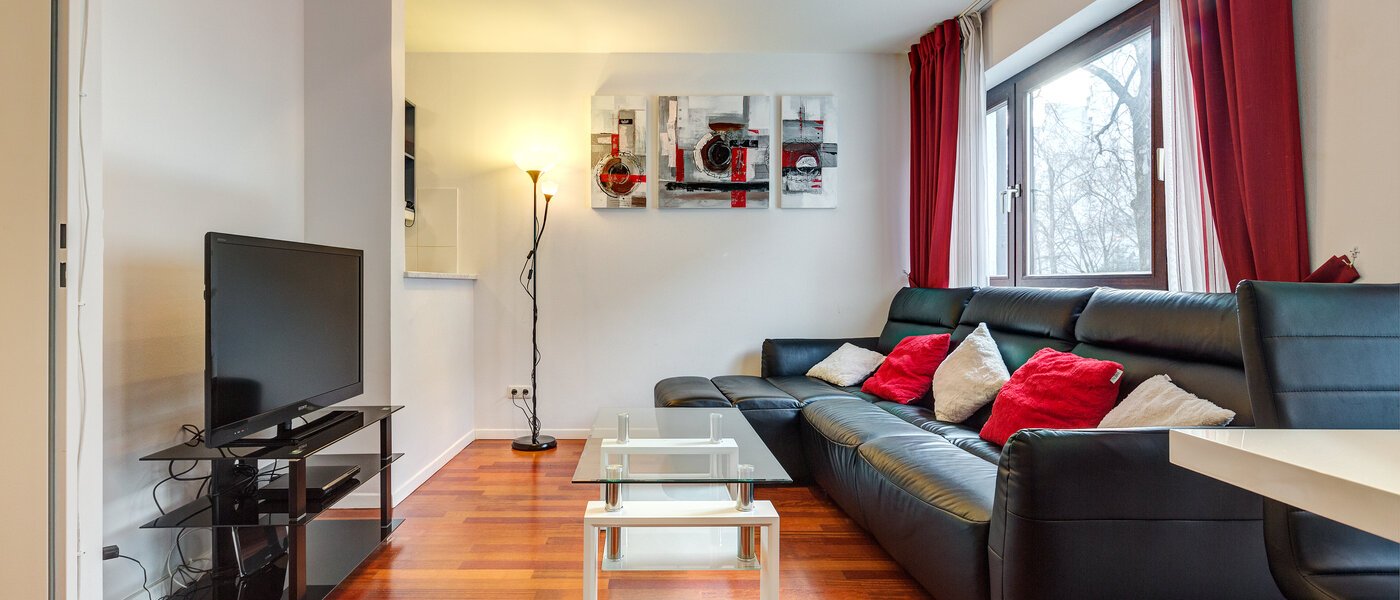 квартира München Schwabing-West 01 гостиная 9187