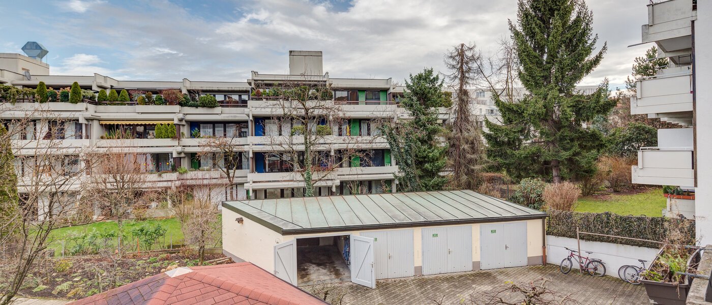 квартира München Schwabing-West 02 вид из окна 9187