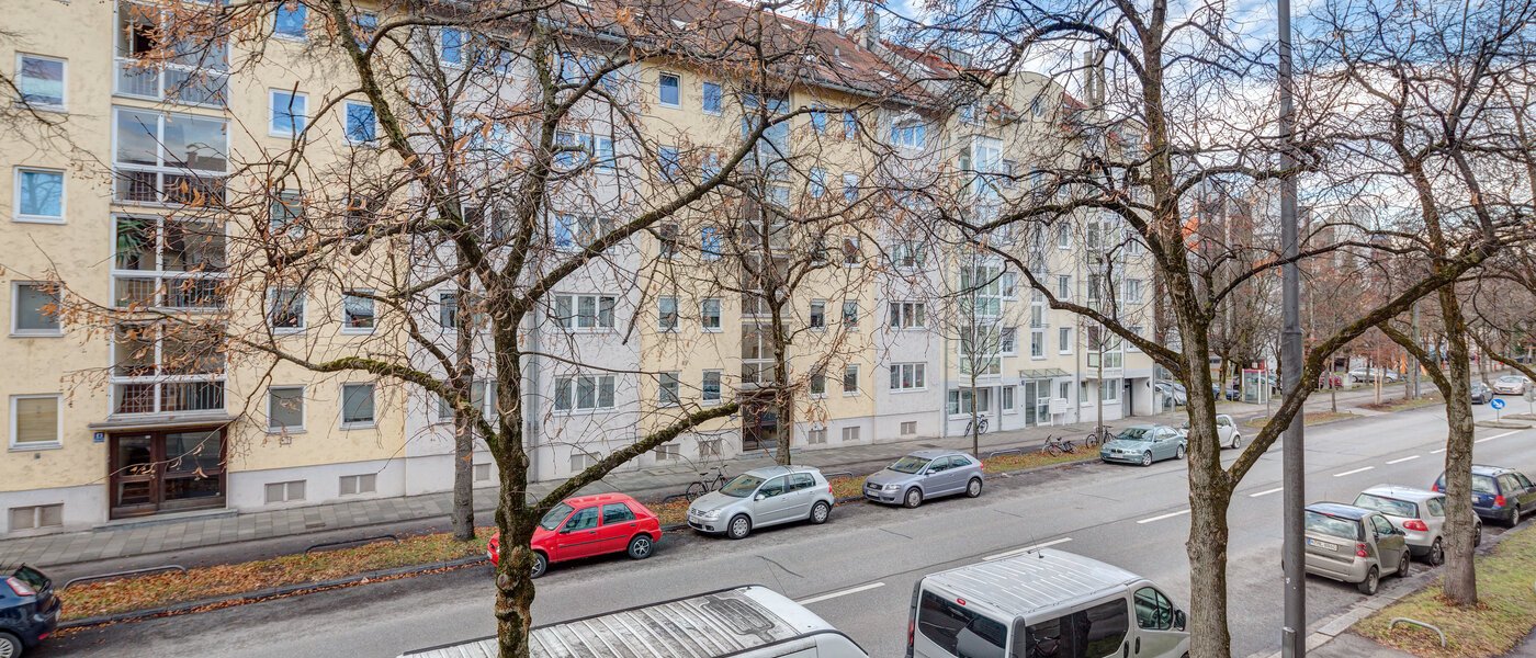 квартира München Schwabing-West 03 вид из окна 9187