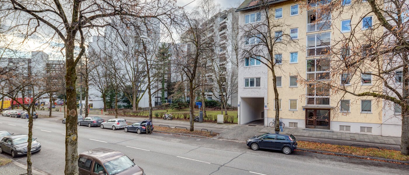 квартира München Schwabing-West 04 вид из окна 9187