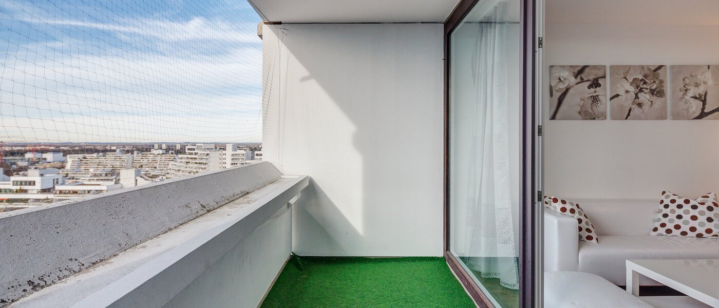 квартира München Olympiadorf 01 балкон 9195