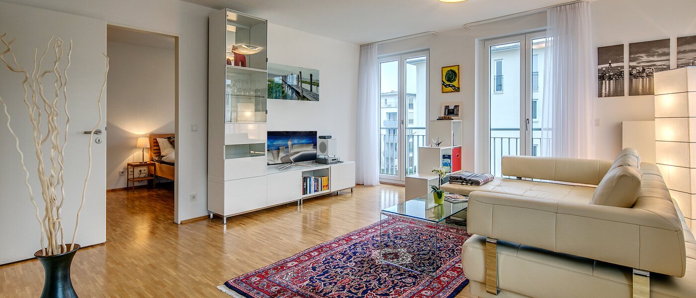 мансардная квартира München Nymphenburg 02 гостиная 9208