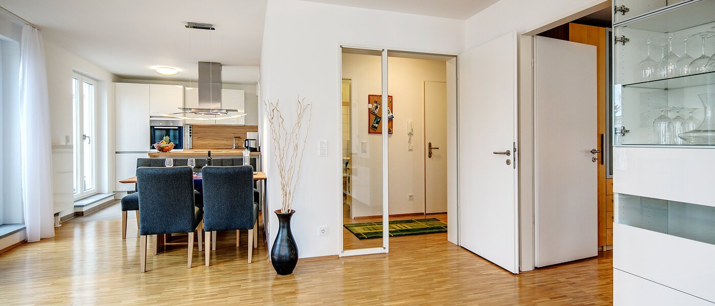 мансардная квартира München Nymphenburg 03 гостиная 9208