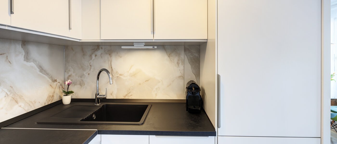 квартира München Schwabing-West (rund um den Hohenzollernplatz) 02 кухня 9209