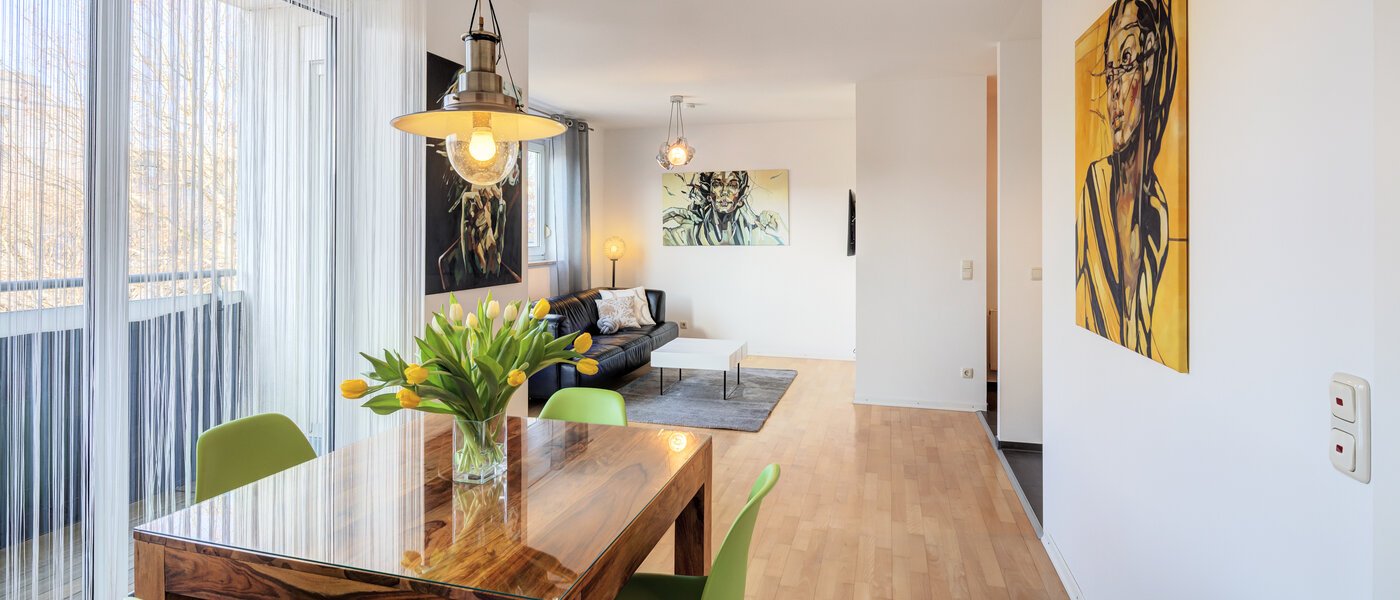 квартира München Schwabing-West (rund um den Hohenzollernplatz) 02 жилое пространство 9209