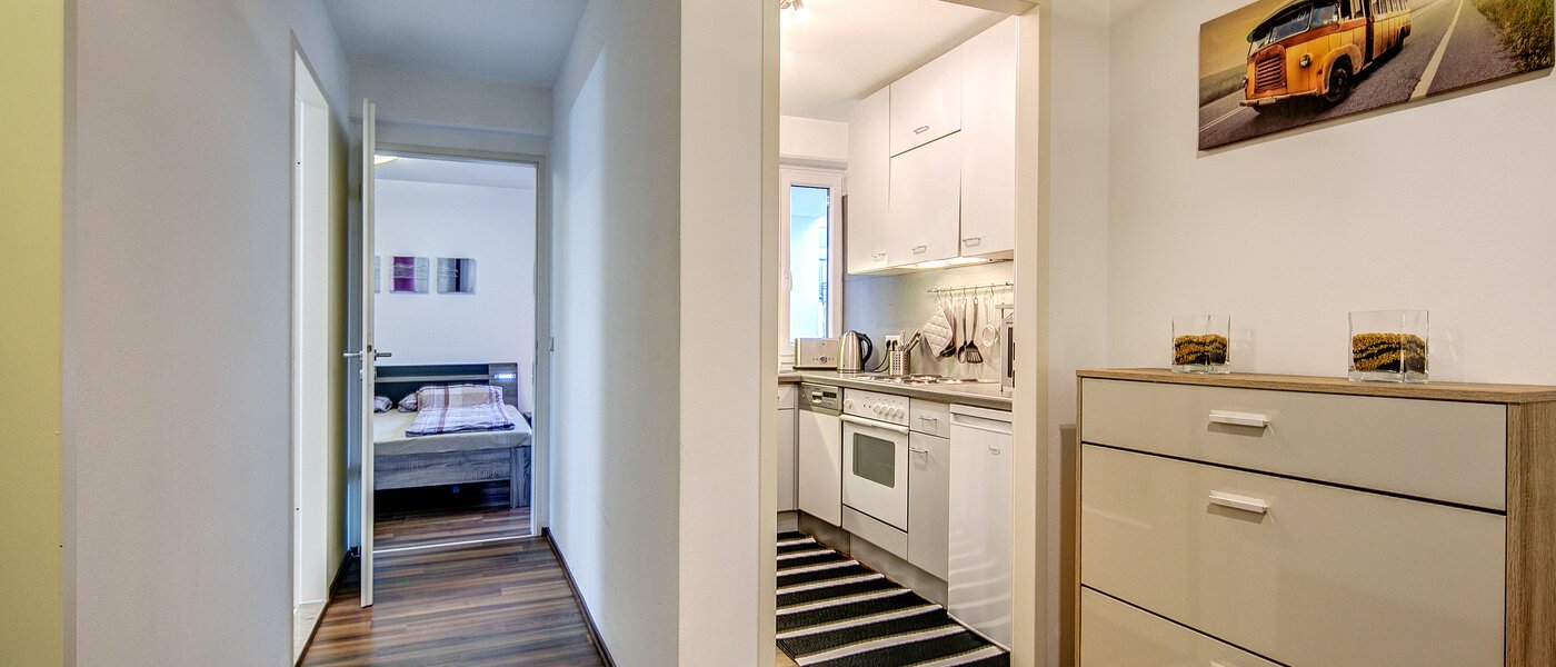 квартира München Obersendling 01 коридор 9218