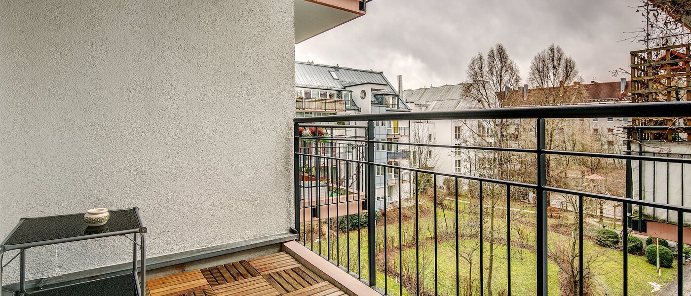квартира München Obersendling 01 балкон 9218