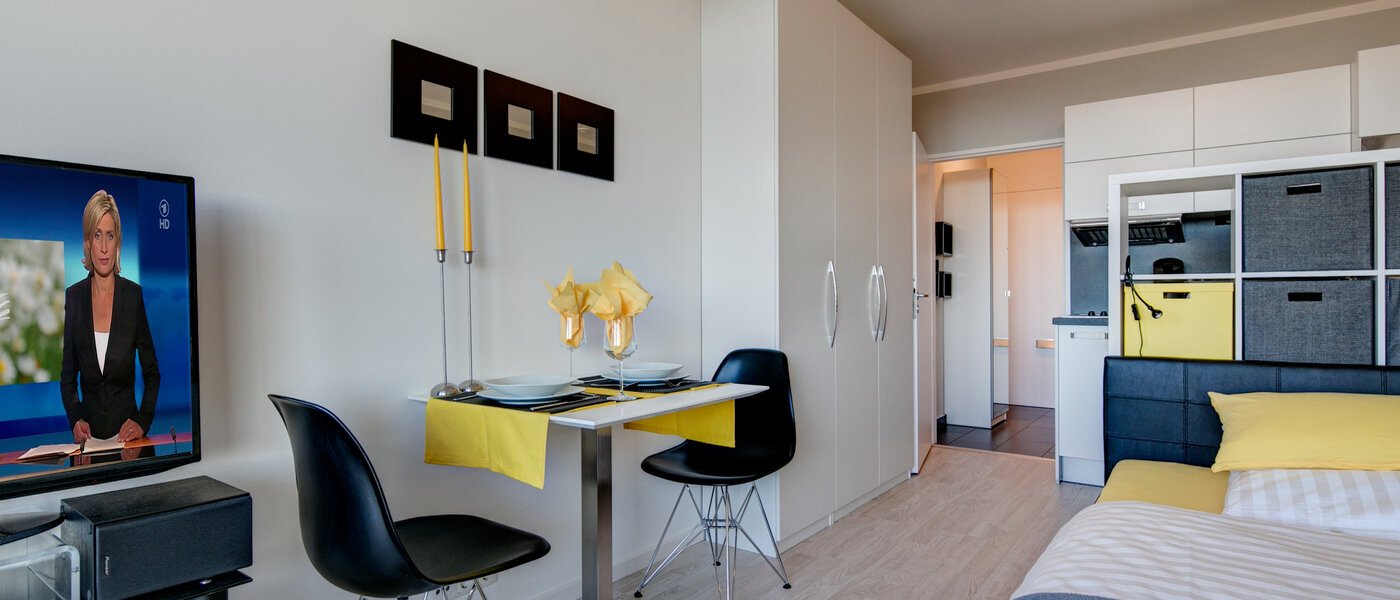 квартира München Haidhausen 04 гостиная 9226