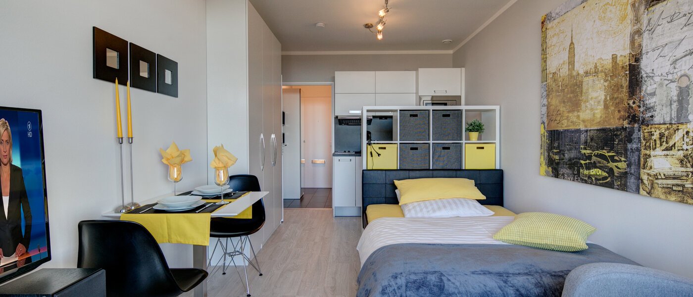 квартира München Haidhausen 05 гостиная 9226