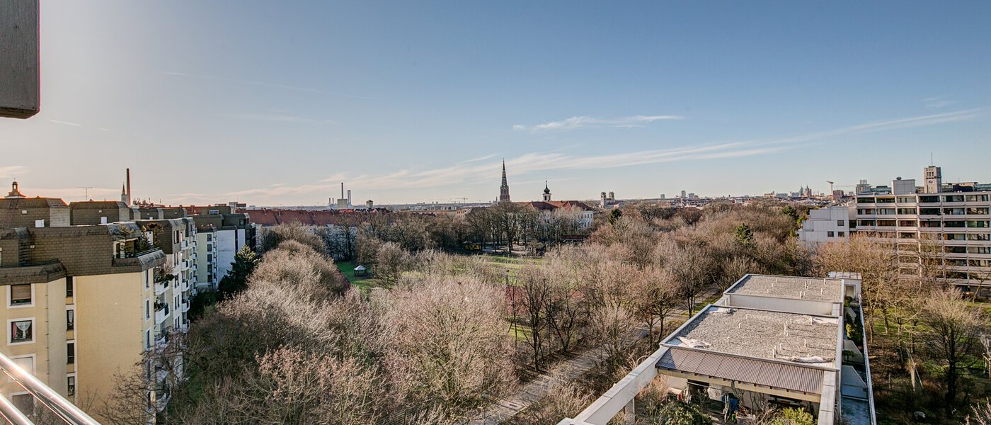 квартира München Haidhausen 01 вид из окна 9226