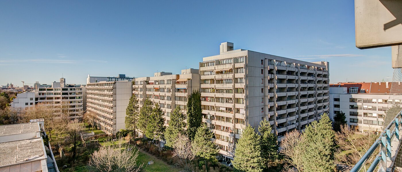 квартира München Haidhausen 02 вид из окна 9226