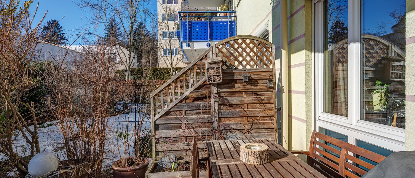 квартира München Sendling-Westpark 02 терраса 9243