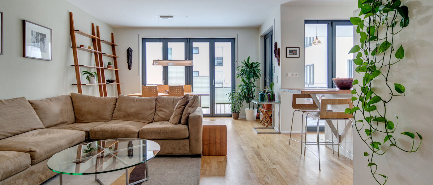 квартира München Oberföhring 01 гостиная 9269