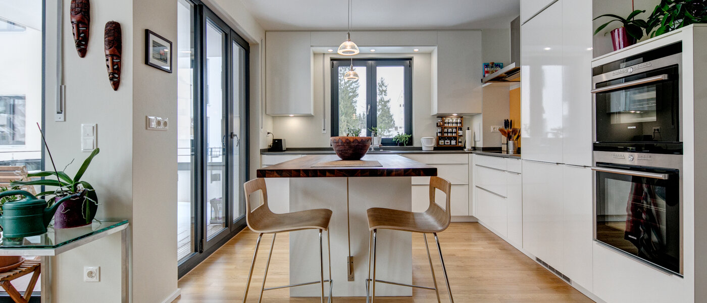 квартира München Oberföhring 01 кухня 9269