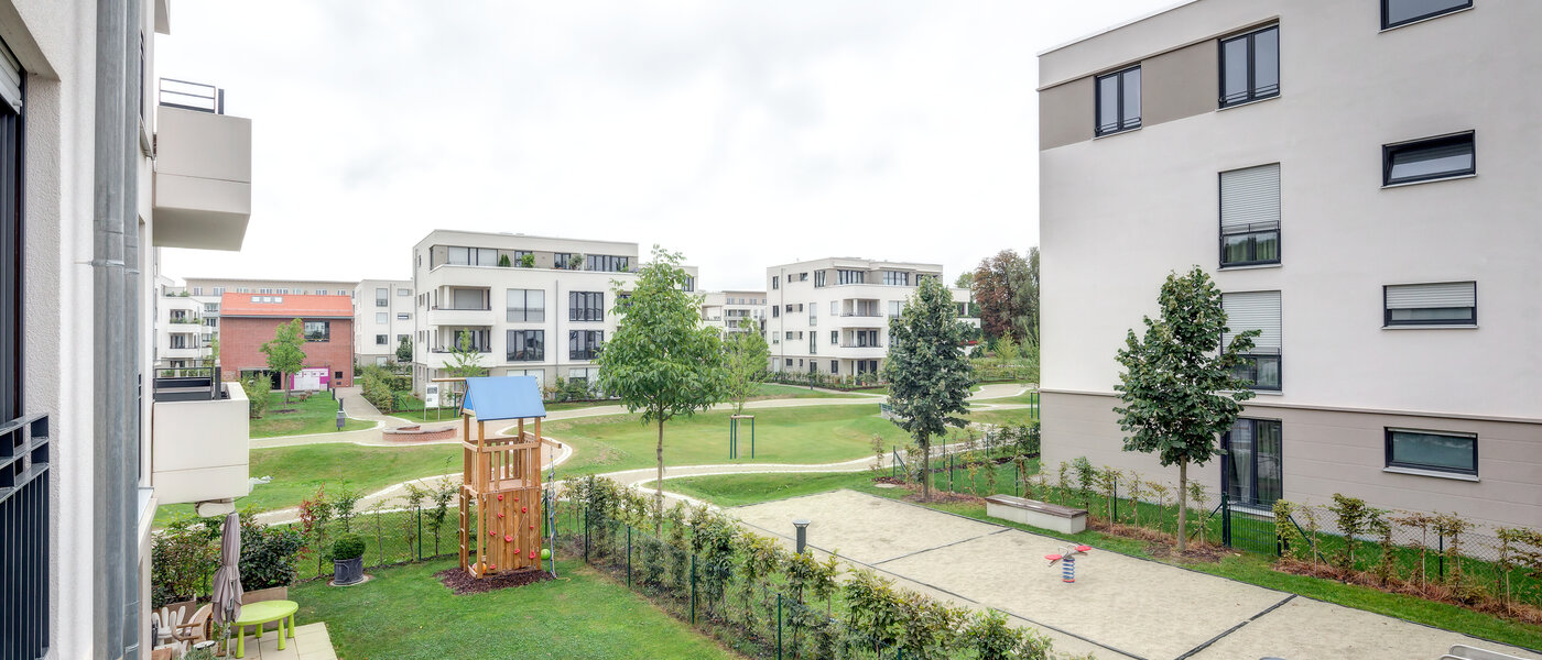 квартира München Oberföhring 02 вид из окна 9269