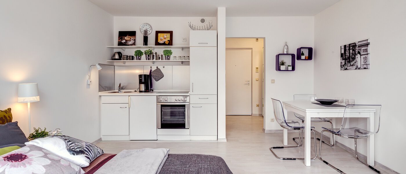 квартира München Schwabing 03 гостиная 9272