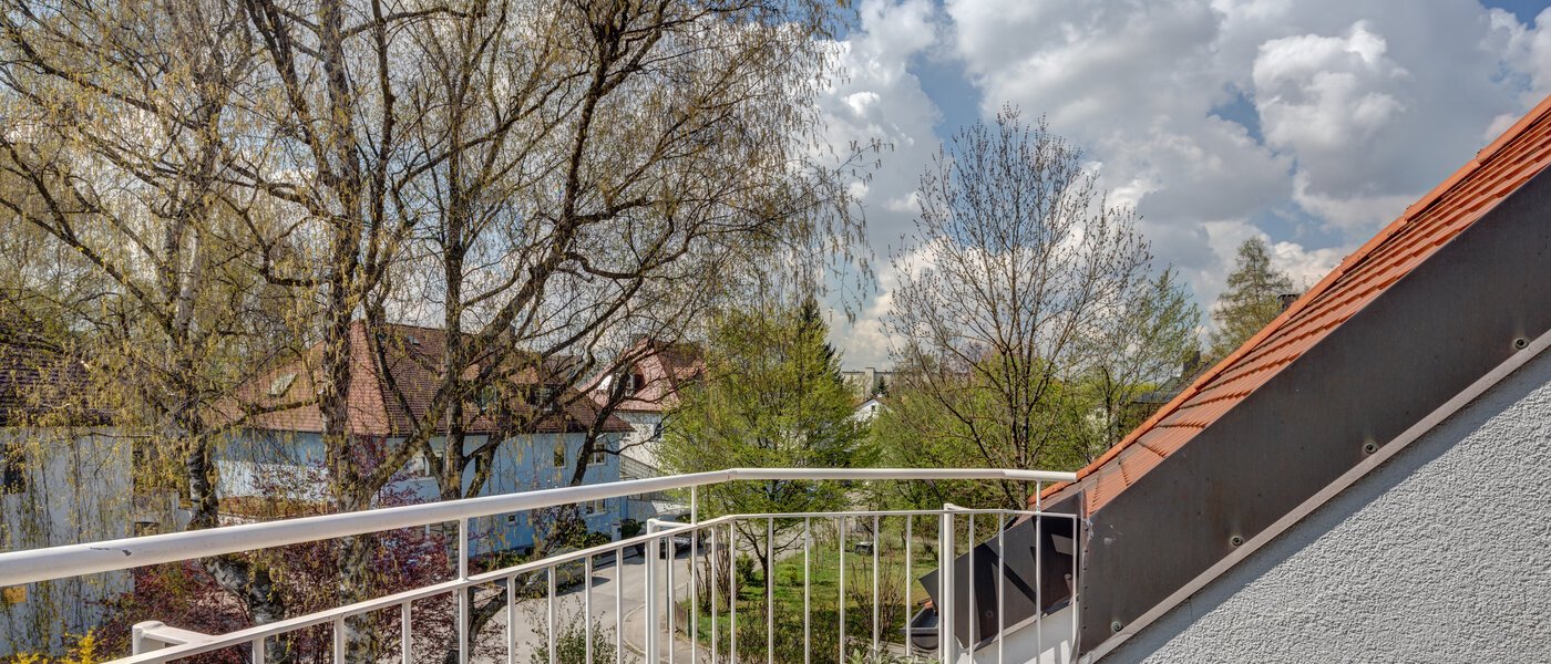 мансардная квартира München Bogenhausen 02 терраса 9274