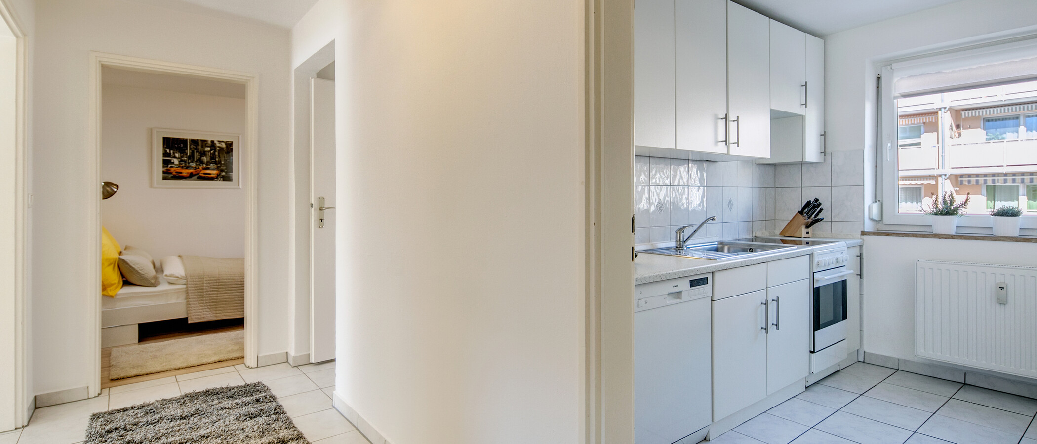 квартира München Untermenzing 03 коридор 9300