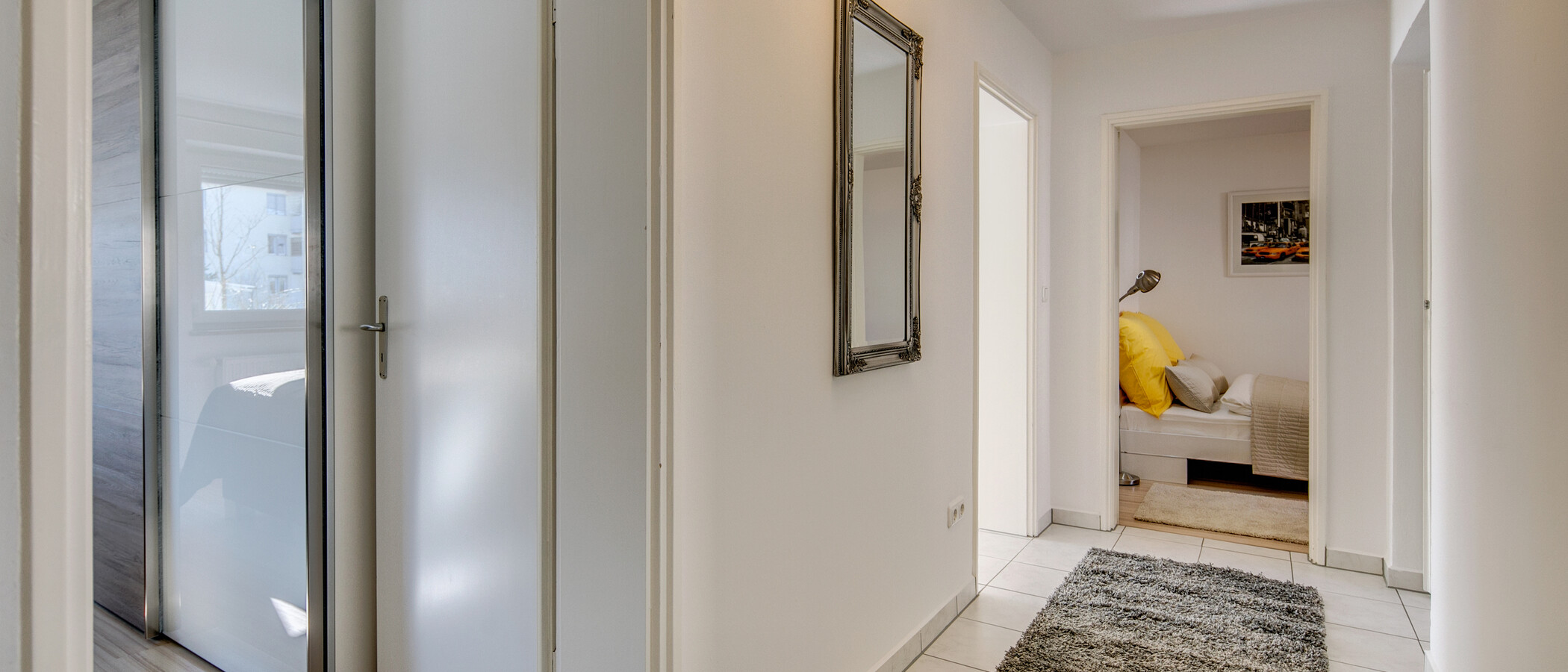 квартира München Untermenzing 04 коридор 9300