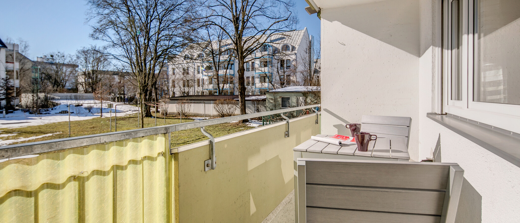 квартира München Untermenzing 01 балкон 9300
