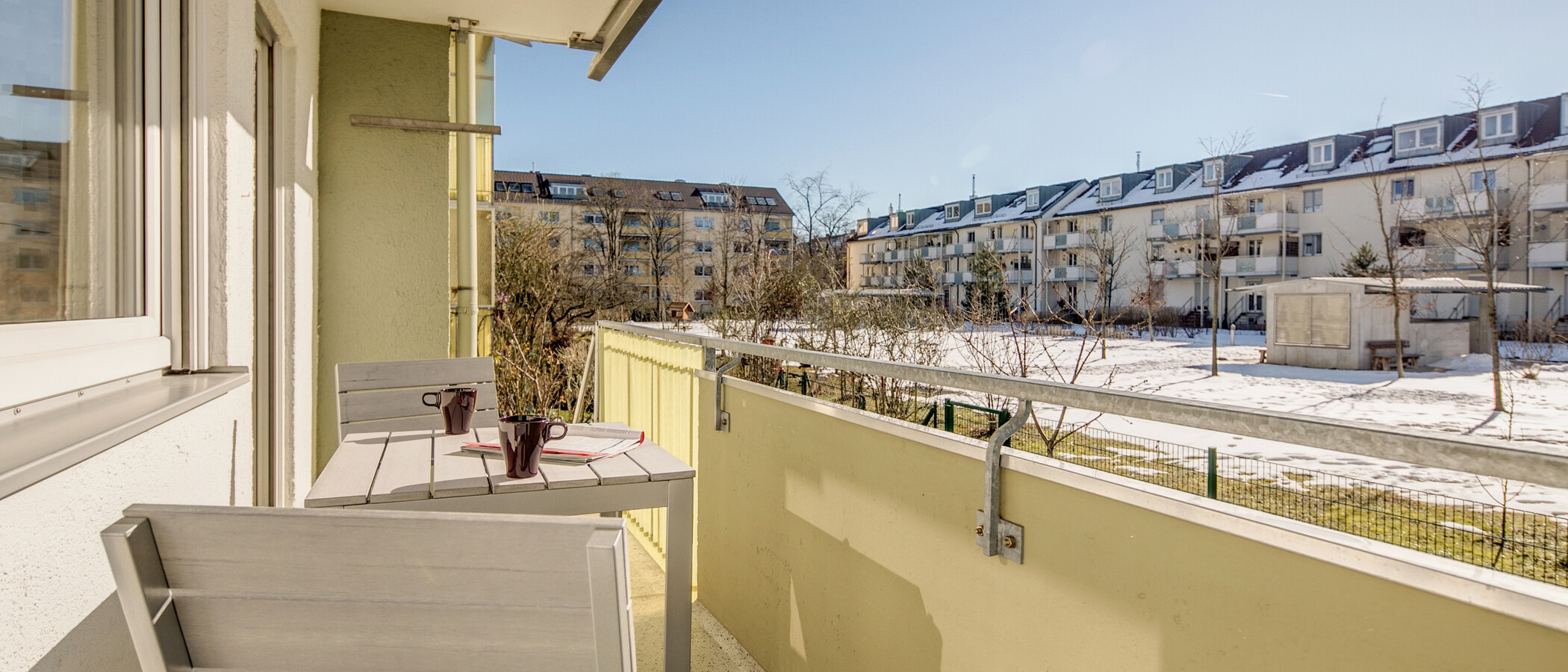 квартира München Untermenzing 02 балкон 9300