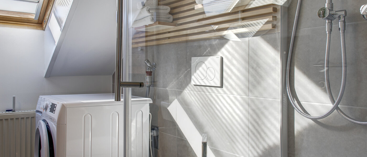 мансардная квартира München Trudering 02 ванная комната 9309