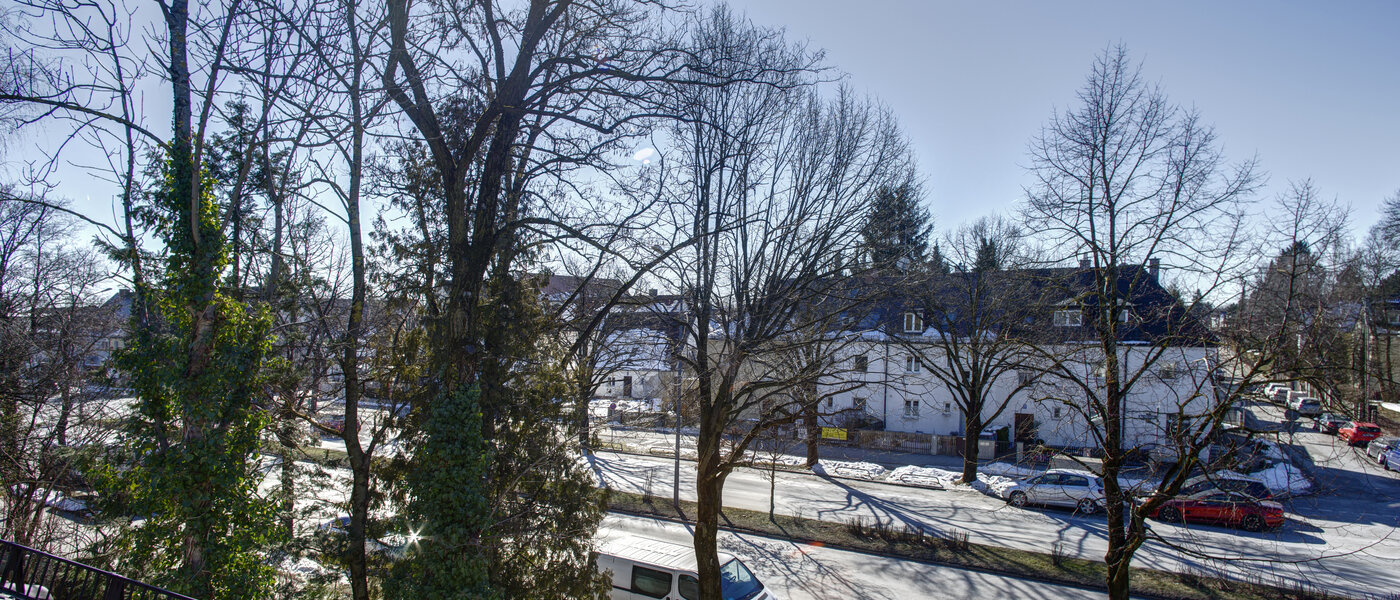 мансардная квартира München Trudering 05 вид из окна 9309