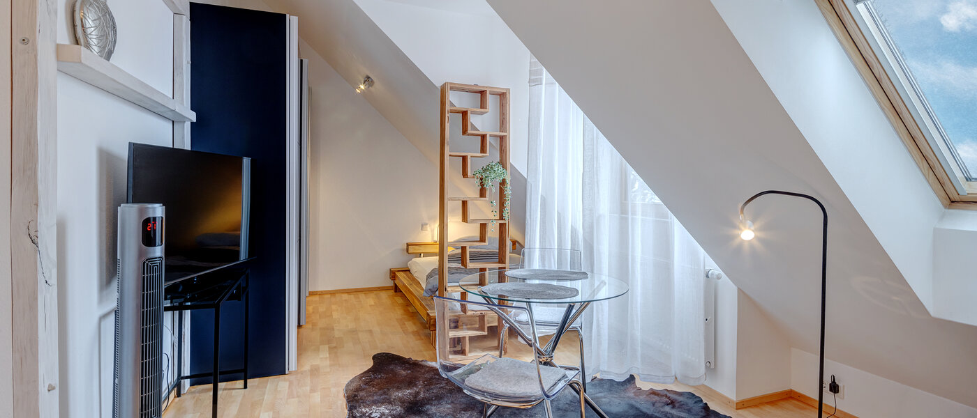 мансардная квартира München Trudering 04 жилое пространство 9309