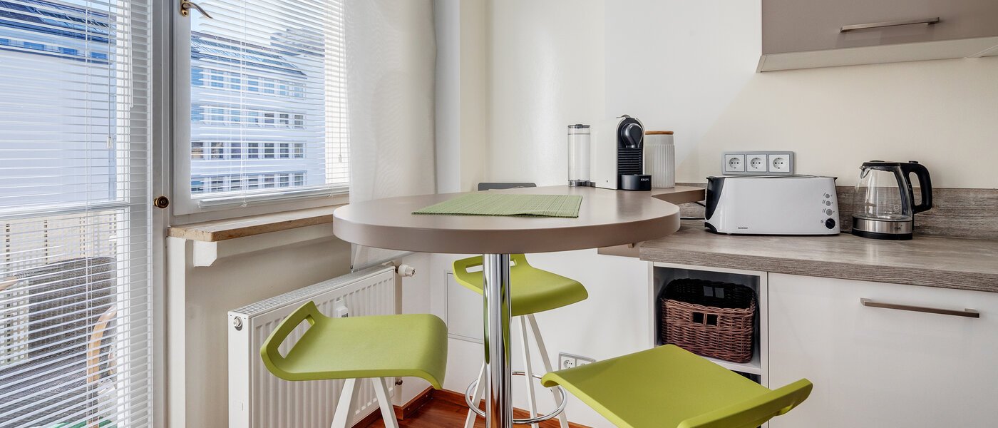 квартира München Lehel 02 кухня 9317