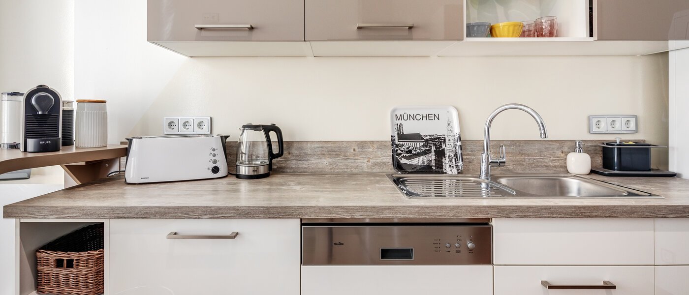 квартира München Lehel 03 кухня 9317