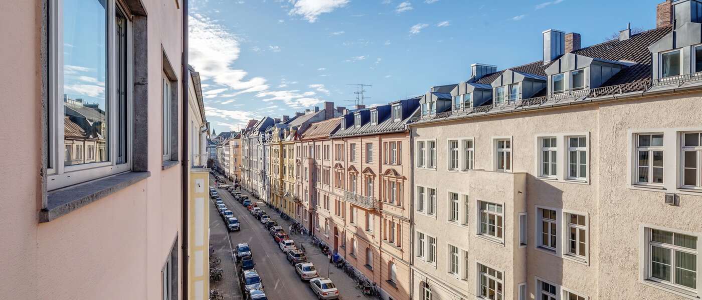 квартира München Lehel 05 вид из окна 9317