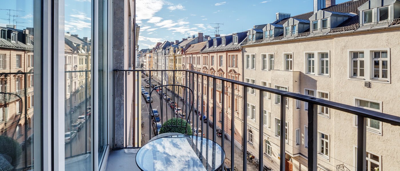 квартира München Lehel 01 2-ой балкон 9317