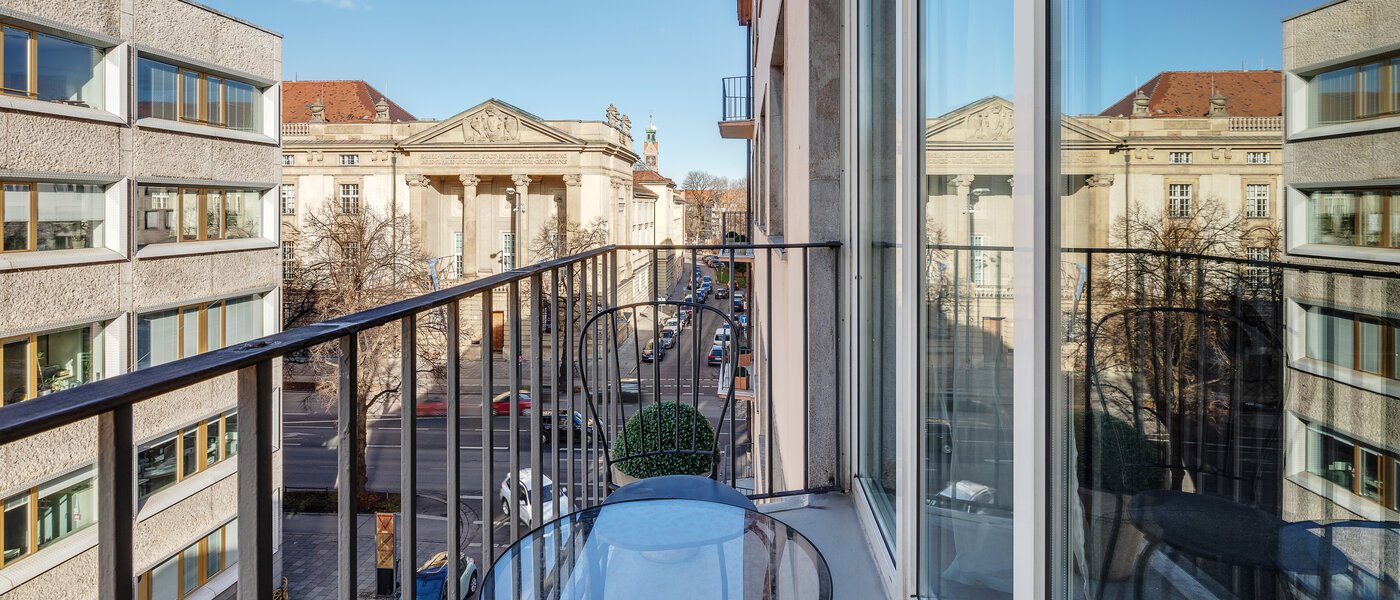 квартира München Lehel 02 2-ой балкон 9317