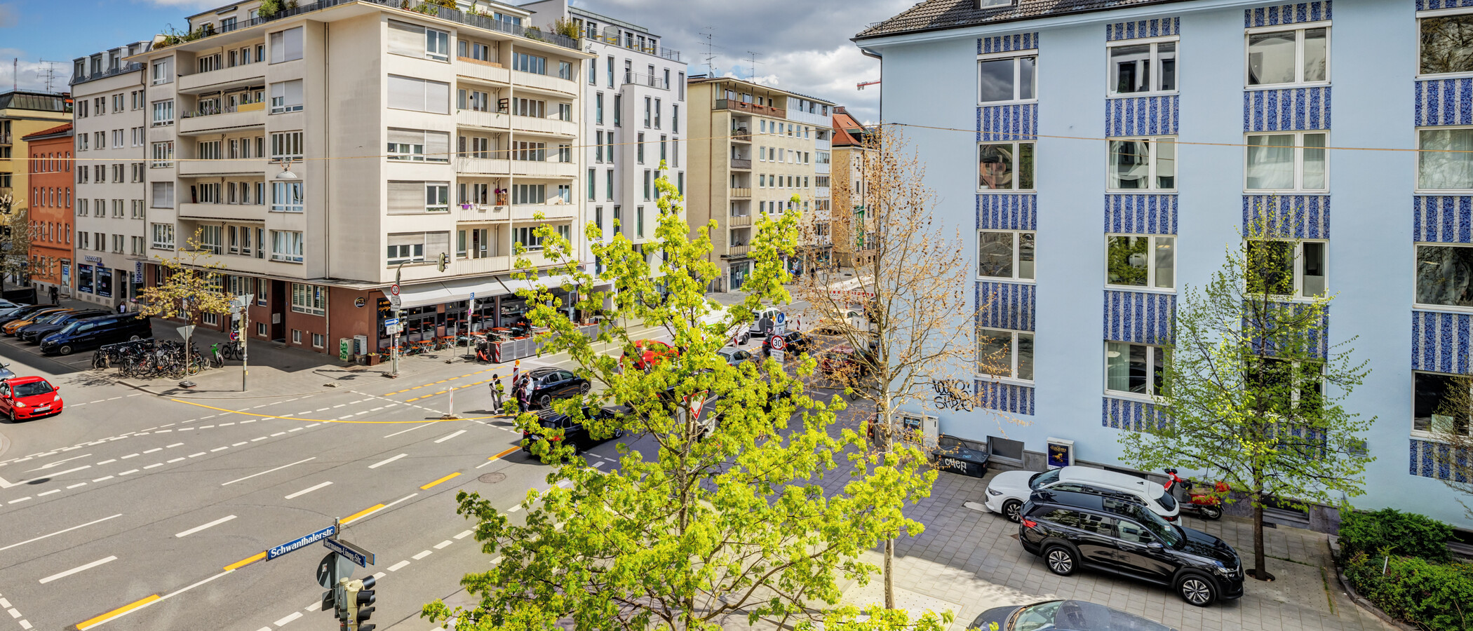 квартира München Ludwigsvorstadt 02 вид из окна 9337