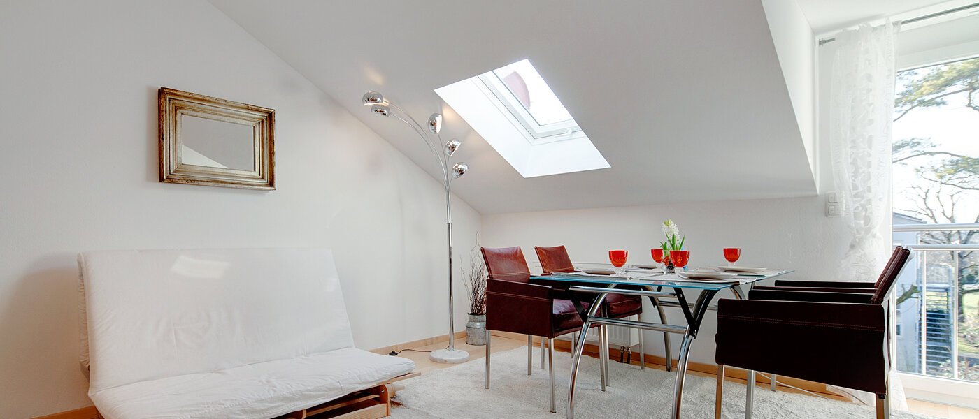 мансардная квартира München Feldmoching 02 гостиная 9344