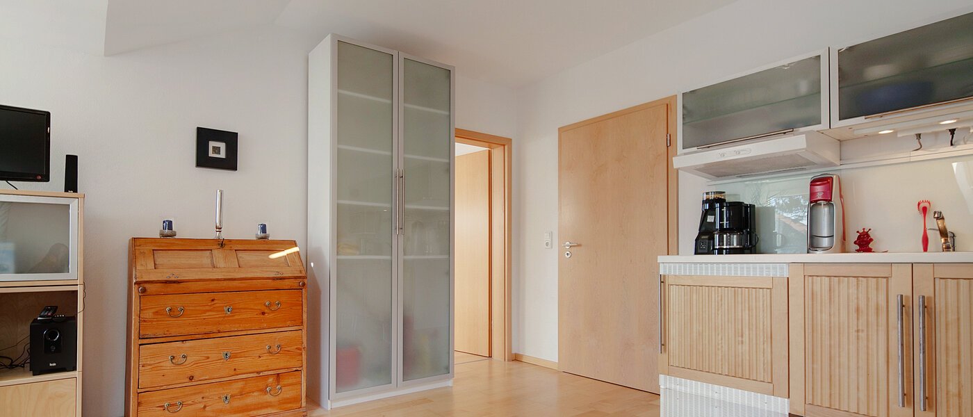 мансардная квартира München Feldmoching 04 гостиная 9344